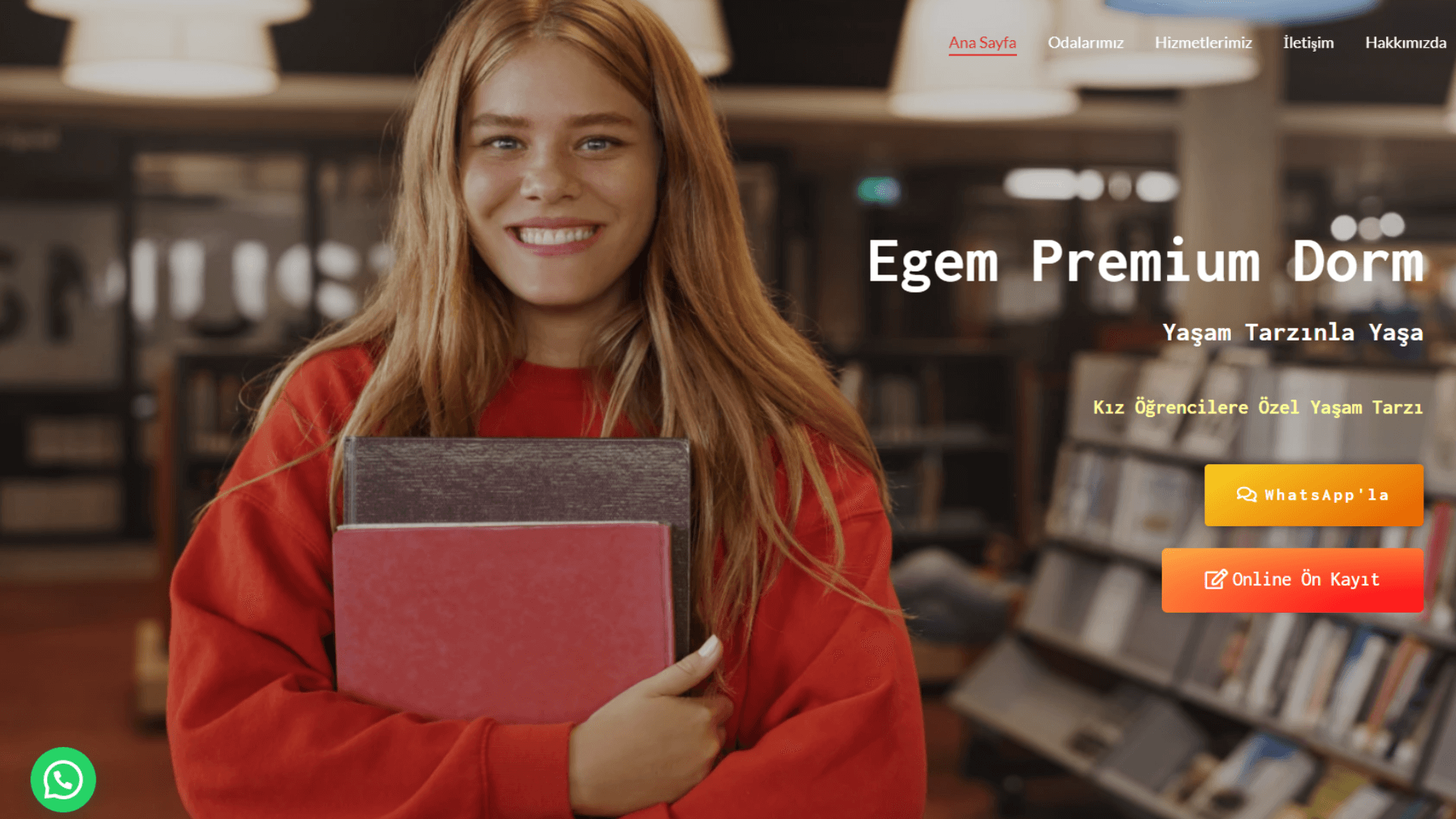 Egem Premium Öğrenci Yurdu Web Platformu